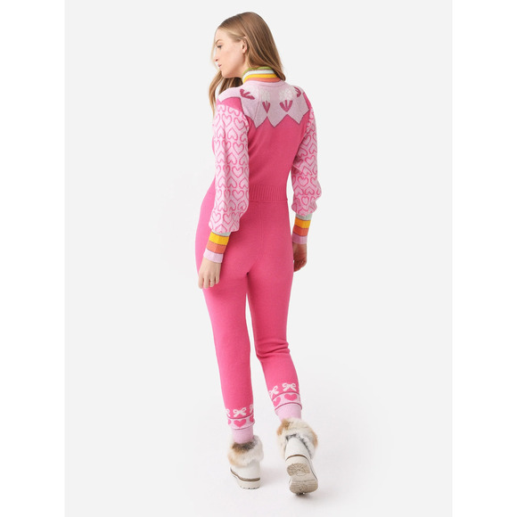 NWT LoveShackFancy Lali Onesie Jumpsuit Sweetheart Pink Size XS - Picture 2 of 14